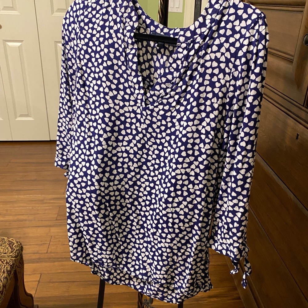 Rachel long sleeve shirt. Size Large